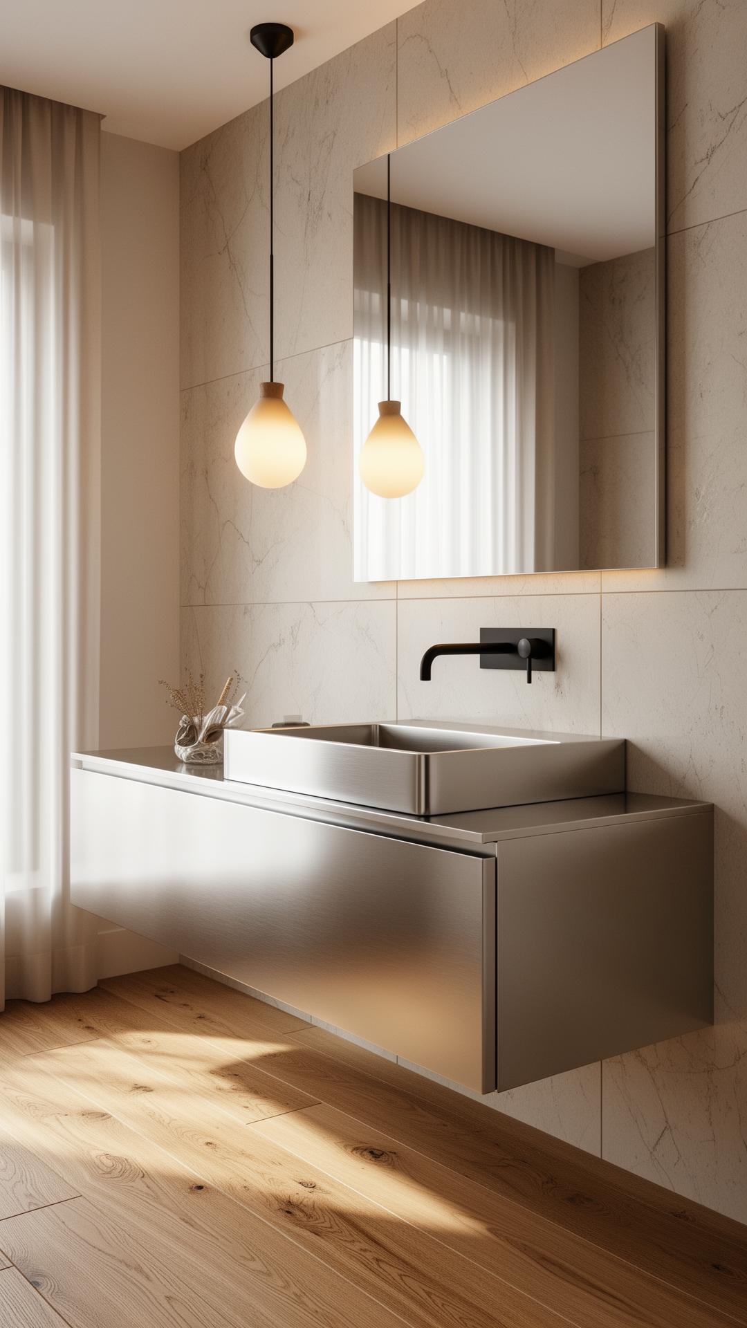 RVS badmeubel — Oud-West
